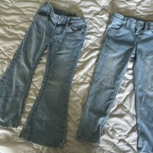 Cat & Jack and Sonoma girls jeans size 4 - lot of 2